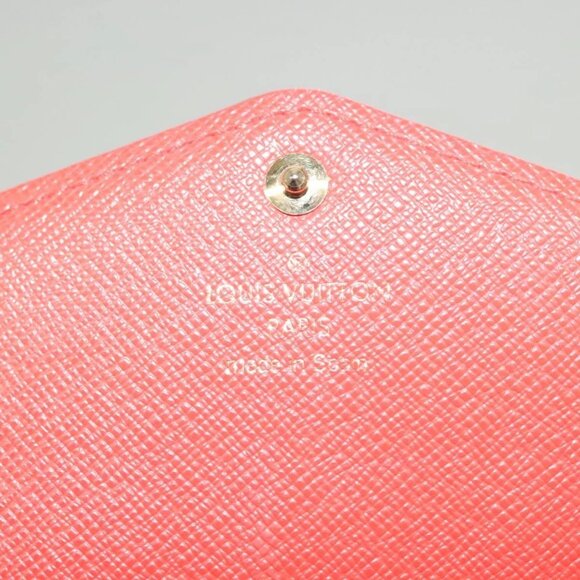 Authentic LOUIS VUITTON Monogram Portefeuille Sarah Wallet bst486-121825 - Picture 15 of 16